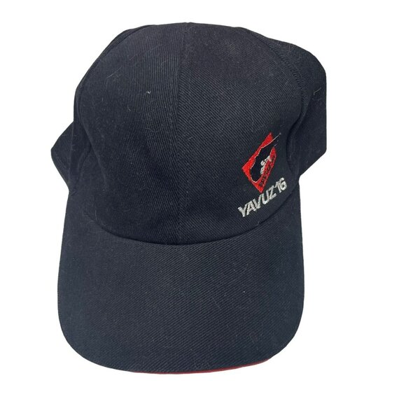 Yavuz 16 Firearm Gun Hat Cap Black Adjustable StrapBack - Picture 1 of 5